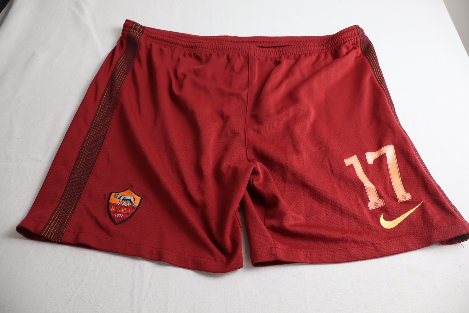 Nike As Roma N 17 Men's Soccer Shorts Size XL