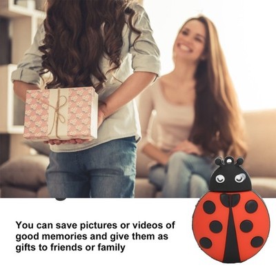 Ladybug Cartoon Flash Drive USB Memoria Cute Design Storage Sharing For 