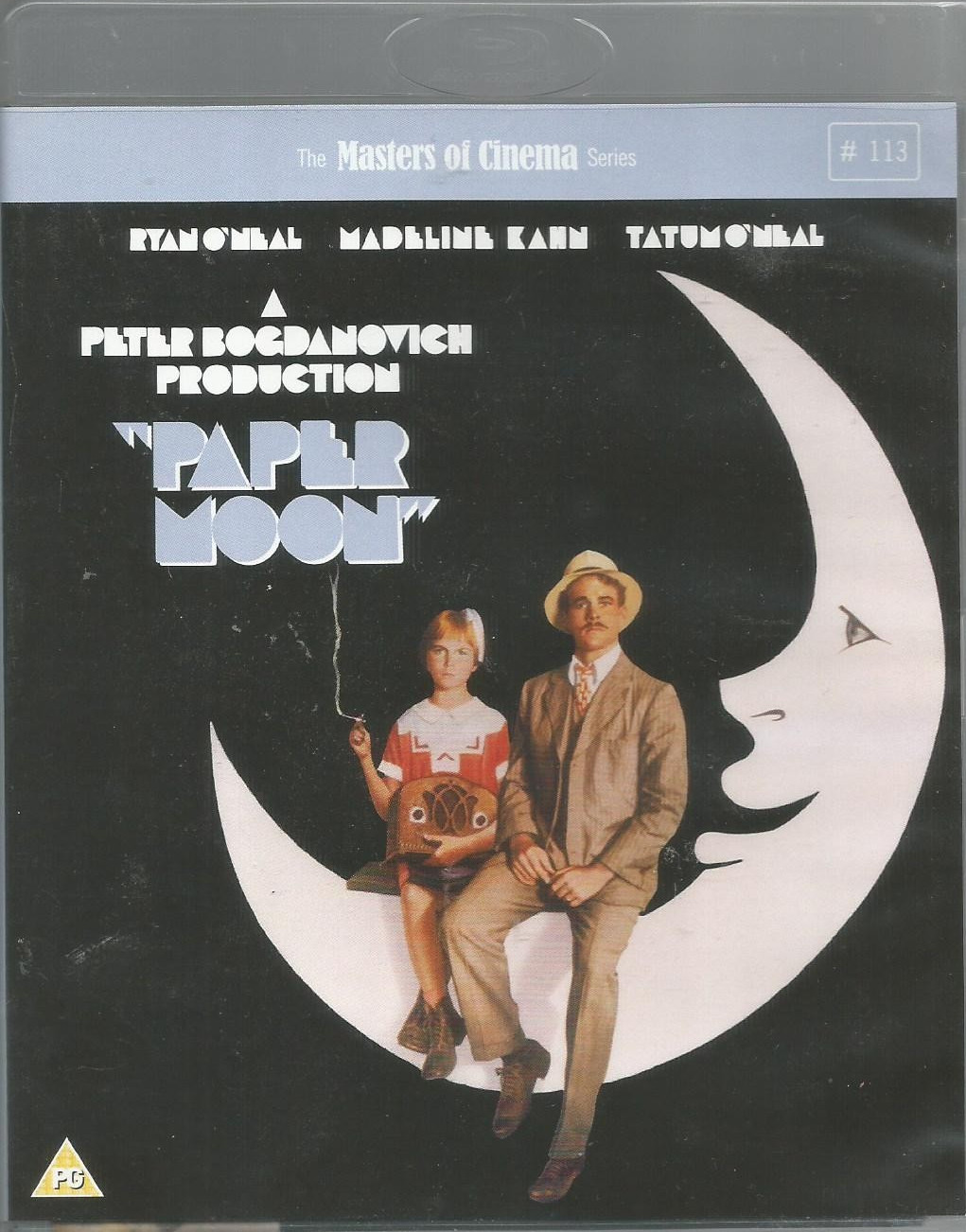 Paper Moon Blu Ray + DVD Ryan O'Neal Tatum O'Neal Madeline Khan
