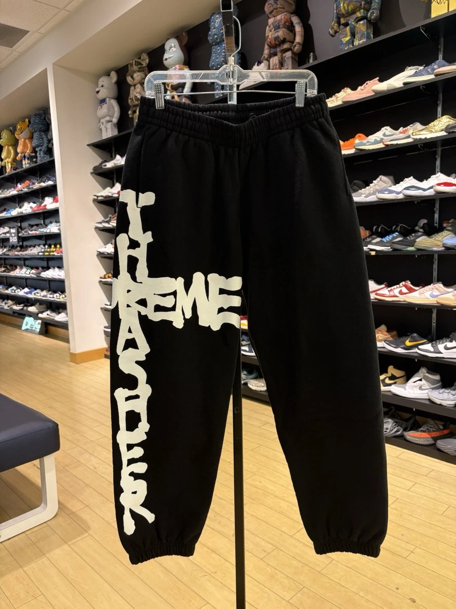 Supreme Men Sweatpants Regular Activewear Pants for Men for sale