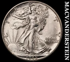 1945-D Walking Liberty Half Dollar- Silver- Choice Gem Brilliant Unc+++ #J9346