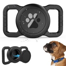 Airtag Dog Collar Holder Waterproof Protective Case Compatible Apple  1 Pack 