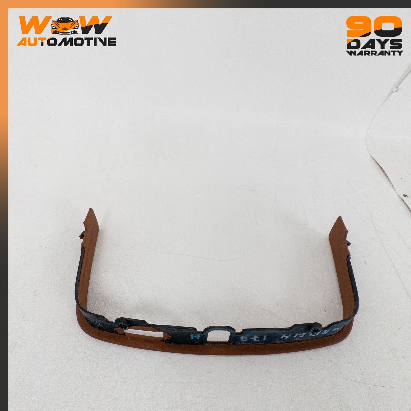 14-19 BENTLEY FLYING SPUR FRONT LEFT SEAT BACKREST COVER PANEL BEZEL OEM