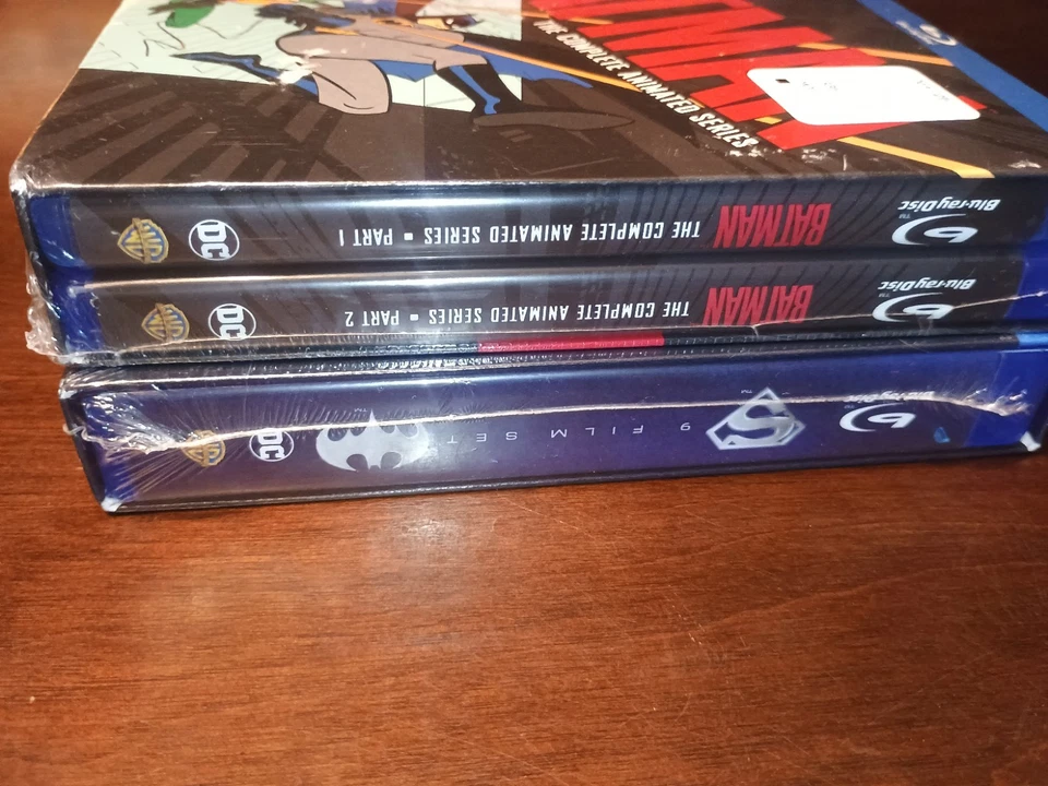 Batman The Complete Animated Series, Batman Superman 9 Film Set Blu-ray - Image 2 of 4