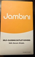 Pack of 3 Self Closing Outlet Covers. Color White.