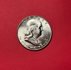 1954 S Franklin Half Dollar 90% Silver