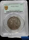 1916-D Walking Liberty Half Dollar 50c PCGS MS62