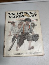 The Saturday Evening Post. August 4th 1917. American Aviators "The Sky Pilots&rdquo;