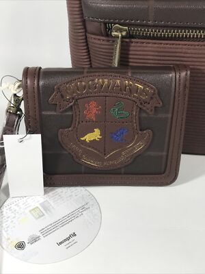 Loungefly Harry Potter Mini Backpack  AND matching wallet! Loungefly x Harry Potter Herbology Mini Backpack & Zip  main image 3