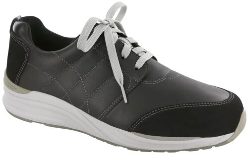 SAS Men's Shoes Venture Lace Up Sneakers Black 11 1/2 S EUC Leather $215 - Picture 4 of 9
