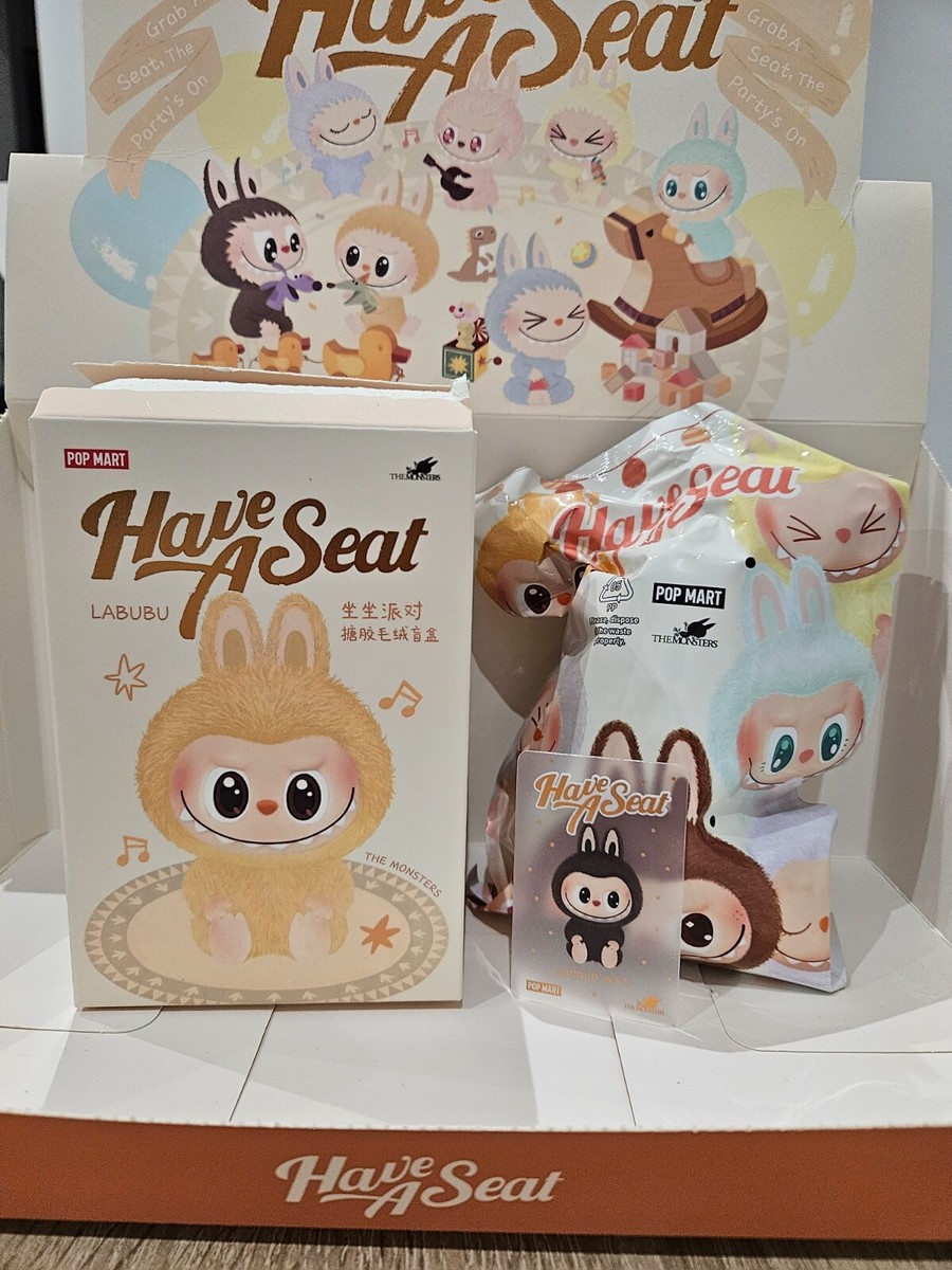 Labubu Have a Seat Secret (DuoDuo) Series Pop Mart Unopened Labubu Have a Seat Secret (DuoDuo) Series Pop Mart Unopened