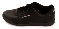Reebok Black Princess Classic Lace Up Casual Shoes Women's Size 6.5