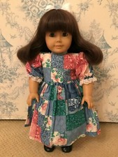 Pleasant Company American Girl Samantha Victorian patchwork apron dress outfit