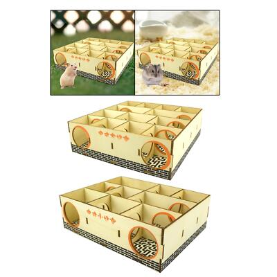 Hamsterlabyrinth Spielspielzeug Puzzle Spielzeug Mäuse für Hamster Rennmäuse Mäuse Hamster Spielzeug