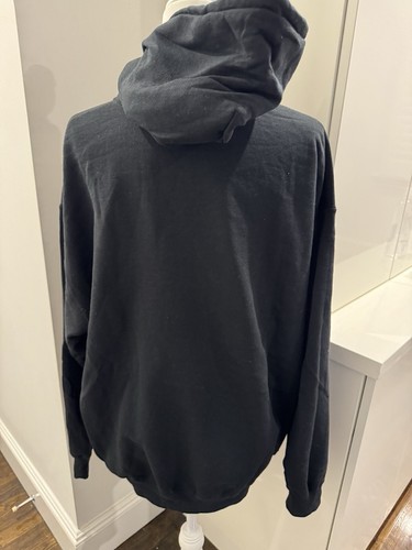 DUNKIE JUNKIE Donuts Dunkin' Parody Funny Hooded HOODIE Sweatshirt Sweater XL - Picture 3 of 5