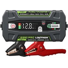 LOKITHOR J2250 PRO Jump Starter 2250A 12V Lithium Iron Phosphate (LiFePO4) New