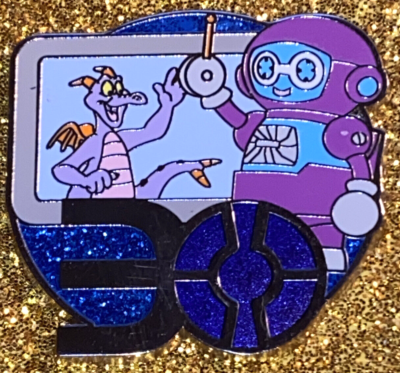 DISNEY 2012 EPCOT 30TH ANNIVERSARY MYSTERY SET FIGMENT & SMRT-1