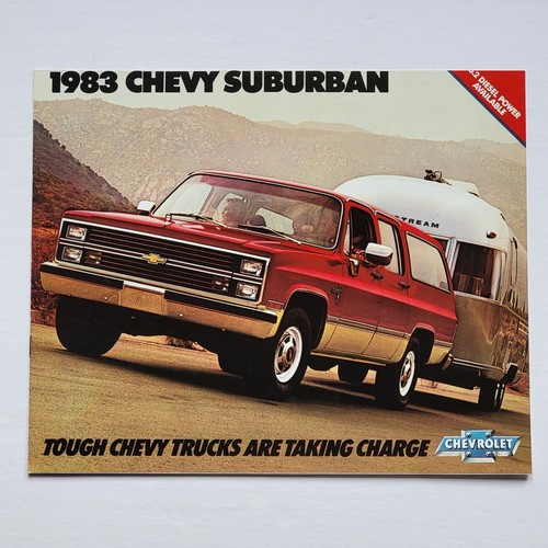 1983 Chevrolet Suburban Dealer Sales Brochure