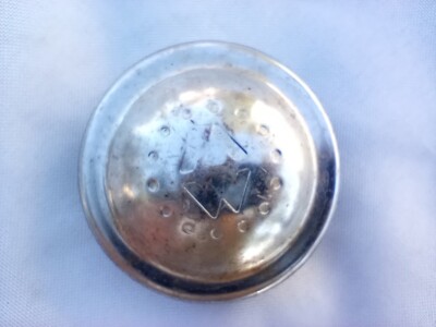Vintage Montgomery Ward child s toy buggy doll stroller replacement hub cap	