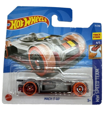 Hot Wheels Mach It Go HW Speed Team Nummer 71 Neu und ungeöffnet