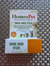 NEW HomeoPet Natural Choice Skin & Itch Support 15 ML DOGS CATS BIRDS PETS