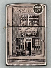Vintage 2004 Birth Of An Icon Goodrich Silvertowns Chrome Zippo Lighter NEW