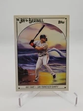 2023 Topps Bob Ross The Joy of Baseball Joey Bart San Francisco Giants #23