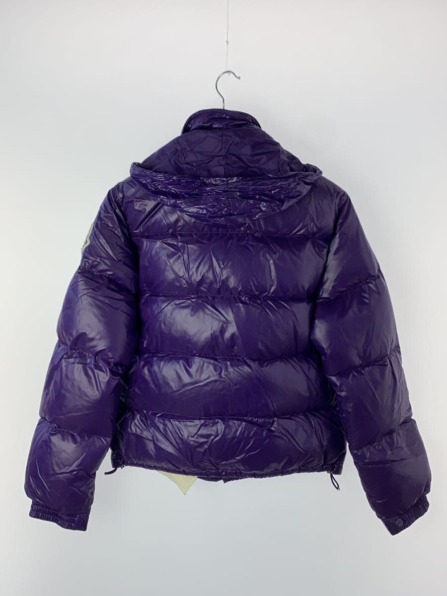 美品 モンクレール エベレスト パープル ダウン サイズ2 デカロゴ 国内正規✨良品 MONCLER エベレスト ダウンジャケット パープル