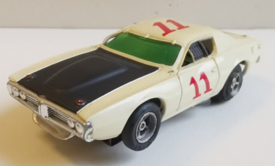 1978 Original Aurora AFX Magna-sonic Javelin Trans Am Slot Car (blue) ungetestet