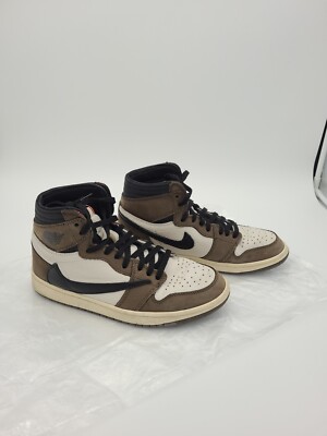 Size 10 - Jordan 1 Retro OG x Travis Scott High Mocha DS Rare