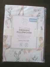 NEW Pottery Barn Kids Ballerina  Organic Standard Pillowcase   LAST ONEs
