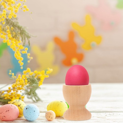 unpainted easter egg holding cupss: 24pcs boiled egg holder egg holder stand - Picture 9 of 12