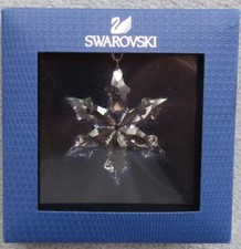 SWAROVSKI Crystal 2015 Annual Little Snowflake Star Christmas Ornament Mint NIB