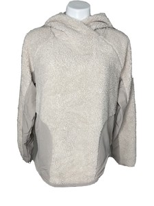 oatmeal sherpa pullover