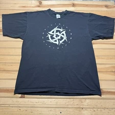 Vintage 90s Utilikilts Utilitarian Craftsman Kilt Leather Worker Faded Shirt XL