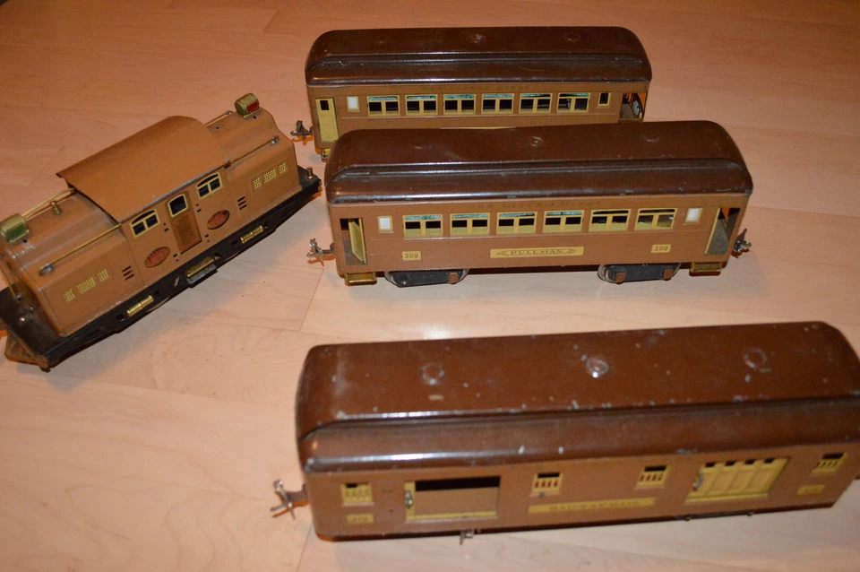 Juego de preguerra LIONEL 342E CALIBRE STD - marrón Foto 3 de 4