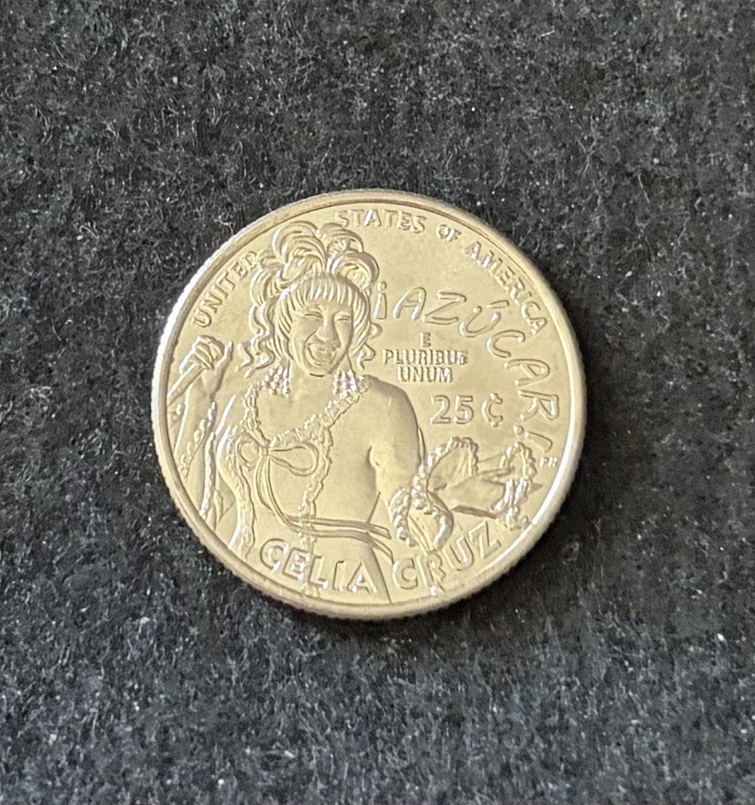 2024-D Celia Cruz American Women Quarter Average Circulated