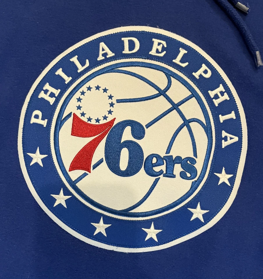 Sudadera con Capucha Moderna Philadelphia 76ers Para Hombre XL Excelente Estado Foto 2 de 4
