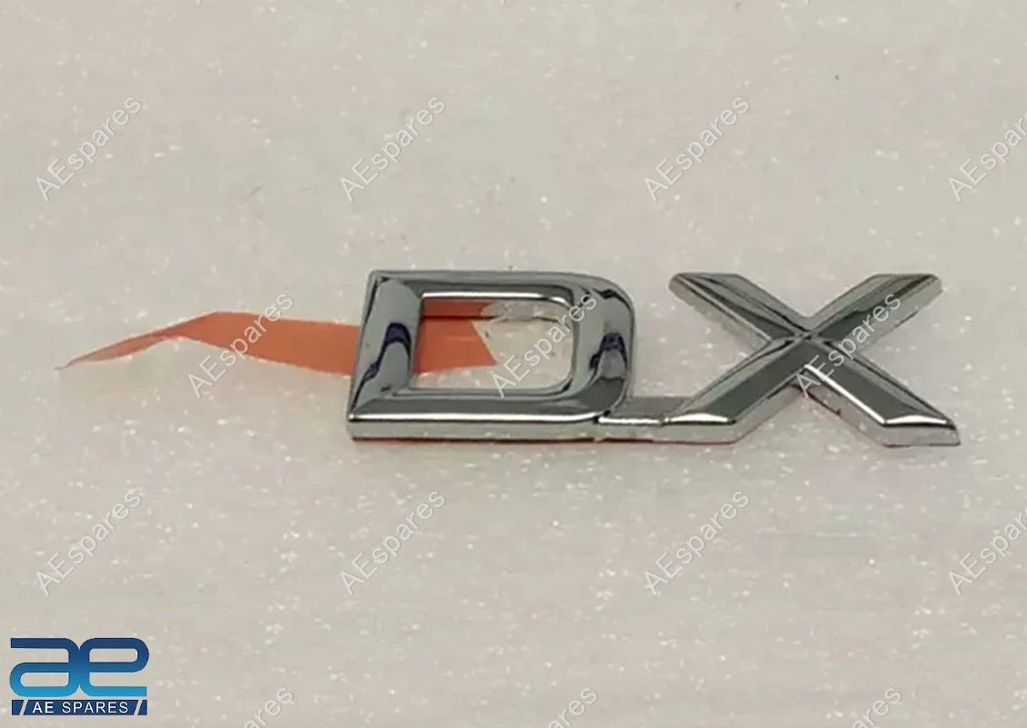Rear DX Emblem Badge for Suzuki Versa 1.3L 2000-2010 77841M83B00