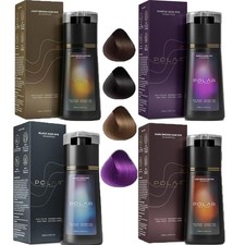 Polar Hair Dye Shampoo, Color Shampoo Hair Dye for Women  Men New 200ML