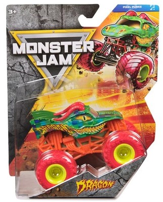DRAGON Pixel Punks - Series 45 Monster Jam  Truck 1:64 Auto Die-cast Neu