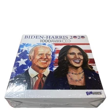 Joe Biden / Kamala Harris 2020 Funwares 1000 Piece Jigsaw Puzzle New Sealed!