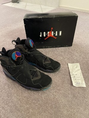 Nike 1993 Original OG Air Jordan Black/Bright Concord-Aquatone Size 10