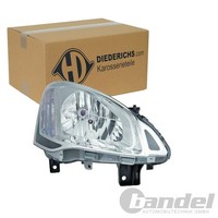 Diederichs Halogen Scheinwerfer Mit LWR Rechts FüR CitroËN Berlingo | 4013880