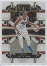 2024 Panini Select WNBA Concourse White Prizm /99 Tina Charles #83 1pe9