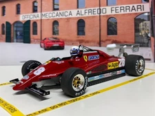 New Release Modelcar Group 1/18 Ferrari 126C2 28 Monaco Gp 1982 Didier Pironi Mi