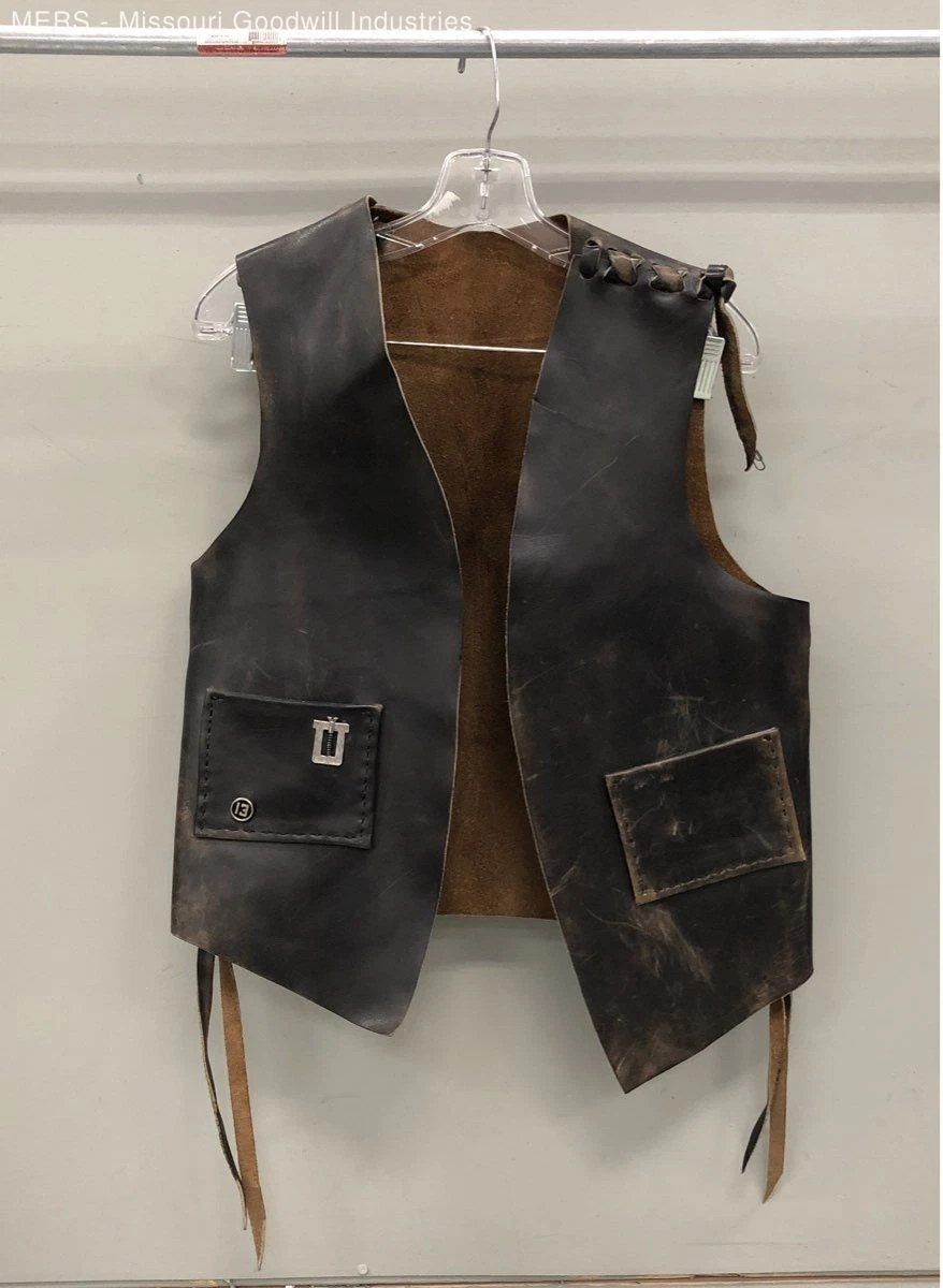 Leather 1970s Vintage Vests for Men for sale | eBay