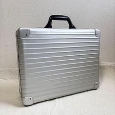 Coque rigide RIMOWA Attache Case Silver Business Briefcase