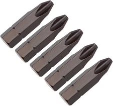 uxcell 5pcs 5/16 Hex Shank PH3 Screwdriver Bits