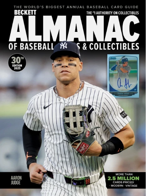 2025 Beckett Almanac Baseball Cards & Collectibles Price Guide #30 Aaron Judge
